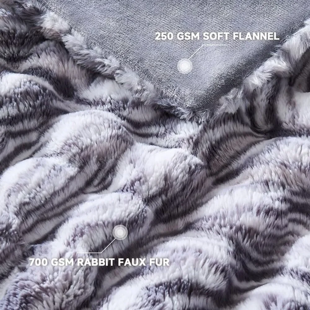 N/A fluffy faux